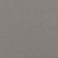 Bank met kussen Taupe 219 x 77 x 82 cm Stof - thumbnail