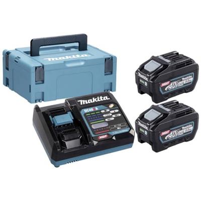 Makita Accu Starterset XGT DC40RA 2x BL4050F - 191V35-5