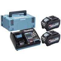 Makita Accu Starterset XGT DC40RA 2x BL4050F - 191V35-5 - thumbnail