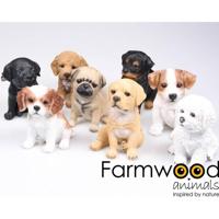 Farmwood Animals Tuinbeeld puppie h15cm - thumbnail