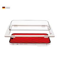 Displex Full Cover Tempered Glass (10H) for Apple iPhone 15 Plus/15 Pro Max, Eco Mounting Frame, Full Screen Cover, Tempered Glass, Scratch-Resistant Protective Film, Case-Friendly - thumbnail