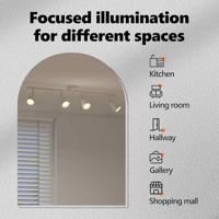 VidaXL Plafondspot met schijnwerpers wit 25.5 x 8 x 16 cm metaal - thumbnail