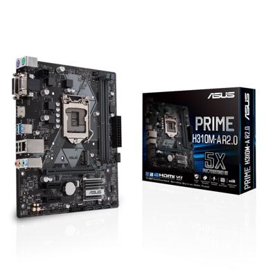 ASUS PRIME H310M-A R2.0 moederbord LGA 1151 (Socket H4) Intel® H310 Micro ATX