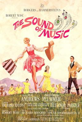 Poster - Sound of Music, originele Filmposter, Premium Print, Professioneel Fotopapier