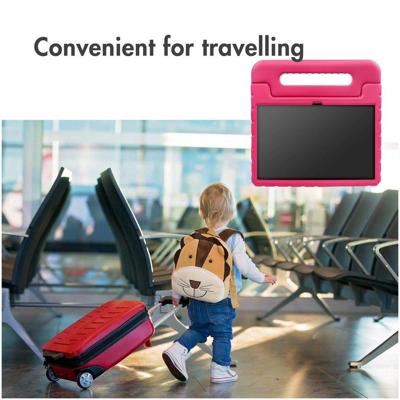 Accezz Kidsproof Backcover met handvat Samsung Galaxy Tab A9 Plus Tablethoesje Roze Accezz Kidsproof Backcover met handvat Samsung Galaxy Tab A9 Plus Tablethoesje Roze
