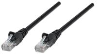 Intellinet 338387 RJ45 Netwerkkabel, patchkabel CAT 5e U/UTP 1.50 m Zwart 1 stuk(s) - thumbnail