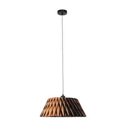 Steinhauer Zwart houten hanglampMaze Ø 46cm - 3490BE