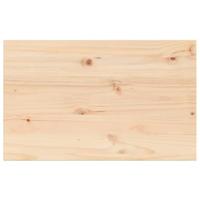 Tafelblad rechthoekig 80x50x2,5 cm massief grenenhout - thumbnail