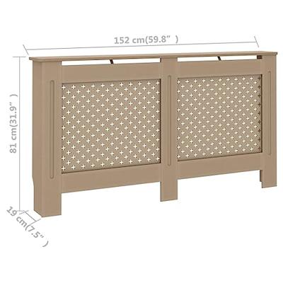 Radiatorombouw 152x19x81,5 cm MDF