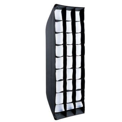 Linkstar opvouwbare striplight softbox + honingraat qssx-30150hc 30x150 cm