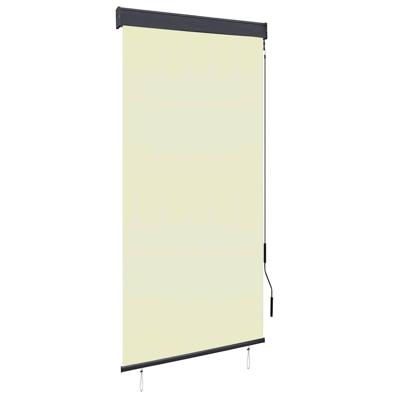 VidaXL Rolgordijn voor buiten 100x250 cm crème VidaXL Rolgordijn voor buiten 100x250 cm crème