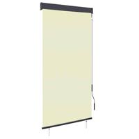 VidaXL Rolgordijn voor buiten 100x250 cm crème - thumbnail