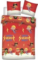 Arditex Dekbedovertrek Hero 140 x 200 cm - Flanel - thumbnail