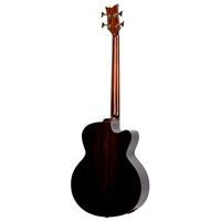 Ortega STRIPSU.ACB-L The Private Room Natural linkshandige E/A bas met gigbag en strap - thumbnail