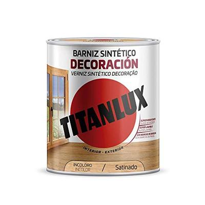 Synthetische vernis Titanlux m11100714 Decoratie Gesatineerd Wengue 250 ml