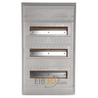 Hager VA36CN Verteilerschank, Sicherungskasten Distributiekast Opbouw (op muur) Aantal groepen: 36 Aantal rijen: 3 Inhoud: 1 stuk(s) - thumbnail