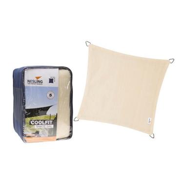 Platinum | Coolfit Schaduwdoek Vierkant 500 x 500 cm | Off White