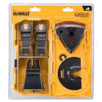 DeWalt Accessoires zaagbladenset met schuurpapier 8-delig dt20700, dt20701, dt20704, dt20705, dt20710, schuurpapier x 3 - dt20731-qz - thumbnail