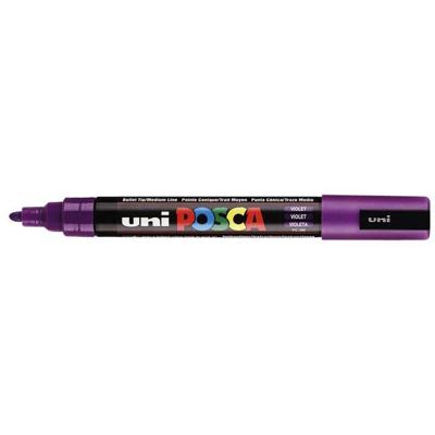 Paintmarker uni posca pc5m m paars | 6 stuks