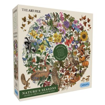 The Art File Nature's Seasons Puzzel 500 Stukjes