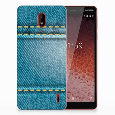 Nokia 1 Plus | Sillicone Back Cover | Jeans