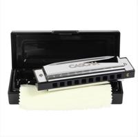 Cascha HH 1600 Blues Harmonica Set (DE/EN/FR/ES) met lesboek - thumbnail