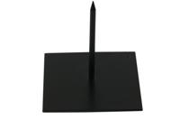 HBX Natural Living Ijzeren voet 18x18x18cm standaard zwart - thumbnail