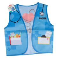 Toi-Toys Doctor doktersvest verkleedhesje - thumbnail