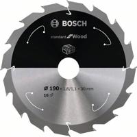 Bosch Accessoires Cirkelzaagblad St Wood 190X30/20X1.6/1.1X16T - 2608837706 - thumbnail