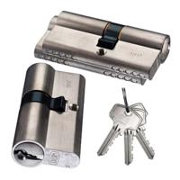 DOM gelijksluitende combinatieset à 3 cilinders - 333 Plura SKG2 - 1x30-30mm + 2x30-45mm - thumbnail