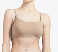 Bralette met vulling - Soft Stretch - Padded Bralette - Naadloze bh Top met spaghetti bandjes - thumbnail