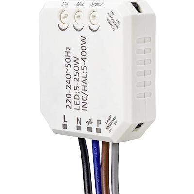 Sygonix SY-4697884 Dimmer (inbouw) Geschikt voor lampen: Halogeenlamp, LED-lamp, Gloeilamp Sygonix SY-4697884 Dimmer (inbouw) Geschikt voor lampen: Halogeenlamp, LED-lamp, Gloeilamp