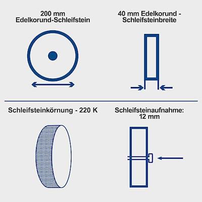 Scheppach Tiger 5000S Natslijpmachine | Incl. Accessoires - 5903205903