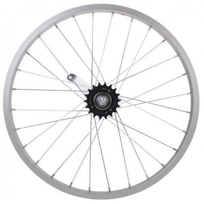 Hzb achterwiel 20 inch etrto 406 remnaaf alu vaste as