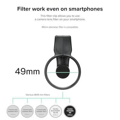 Hoya EXAPRO Filter clip voor mobiele telefoon