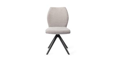 Jesper Home Eetkamerstoel 'Ikata' Turn Black, kleur Pretty Plaster