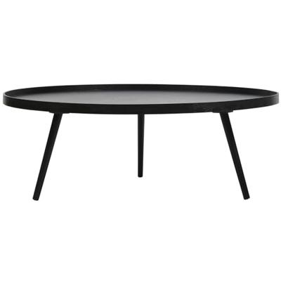WOOOD Mesa bijzettafel Ø100 cm Zwart WOOOD Mesa bijzettafel Ø100 cm Zwart