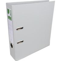 Q-CONNECT ordner, voor ft A4, volledig uit PP, rug van 8 cm, grijs - thumbnail