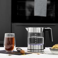 Princess 236040 Glazen Waterkoker Brighton 1L 2200W RVS/Zwart - thumbnail