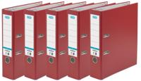 Elba ordner Smart Pro, rug van 8 cm, pak van 5 stuks, rood - thumbnail