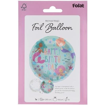 Folieballon Zeemeermin Magic (45cm)