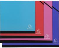 Tekenmap Exacompta Iderama 26x33cm met elastieke sluiting assorti | 5 stuks - thumbnail