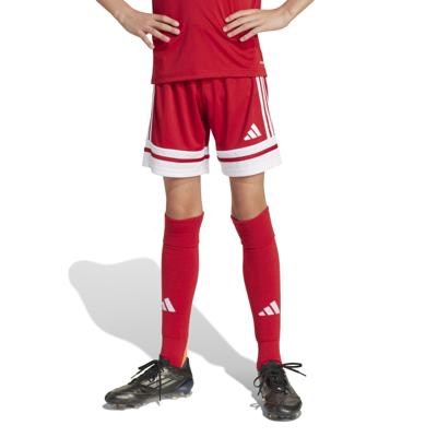 adidas Squadra 25 Voetbalbroekje Kids Rood Wit