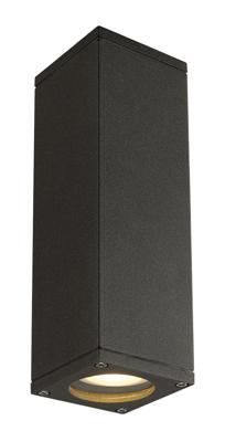 SLV Vierkante up en downlighterTheo Up-Down Out antraciet - 229535