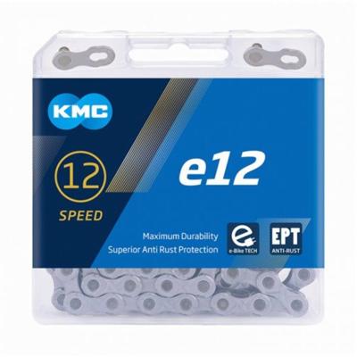 KMC e12 EPT Ketting 12-speed 130-schakels - Zilver KMC e12 EPT Ketting 12-speed 130-schakels - Zilver