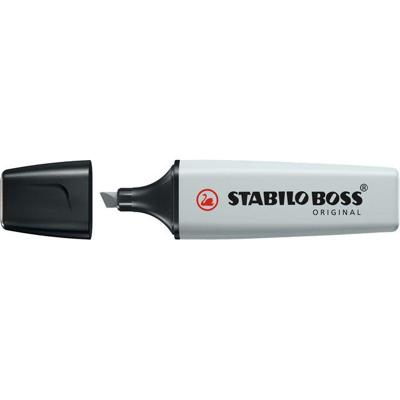 Markeerstift stabilo boss 70/194 pastel grijs | 10 stuks Markeerstift stabilo boss 70/194 pastel grijs | 10 stuks