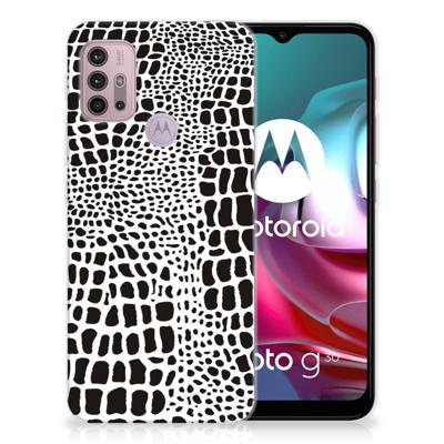Motorola Moto G30 | G10 | TPU Hoesje | Slangenprint