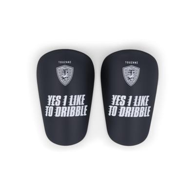Touzani Yes I Like To Dribble Scheenbeschermers Zwart Wit