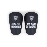 Touzani Yes I Like To Dribble Scheenbeschermers Zwart Wit - thumbnail