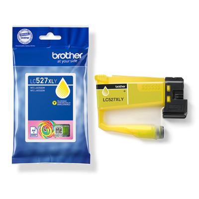 Brother LC527XLY inktcartridge 1 stuk(s) Origineel Hoog (XL) rendement Geel - thumbnail
